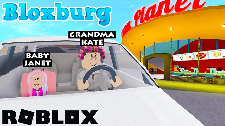Baby's Day Out with Grandma! | Roblox Bloxburg Rol...
