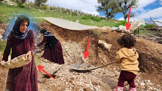 Endless motivation: Mother's constant effort to build a dream cottage for her orphaned children