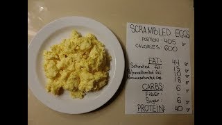 #3 Scrambled Eggs: 600 calorie keto blood sugar tests How Many Calories In 3 Scrambled Eggs And Low Calorie Recipes