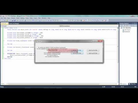 VB.Net - Oto Tıklayıcı Yapımı