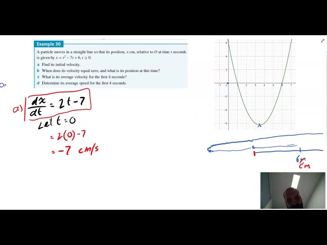 Motion in a straight line   An application of rates