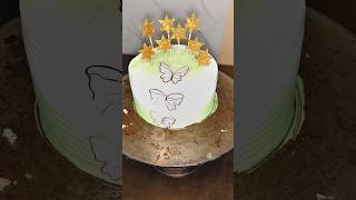 butterfly cake #butterfly #shortsfeed