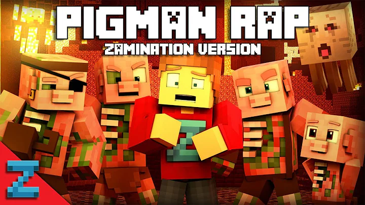 PIGMAN RAP | ZAMination Version (Minecraft Animati...