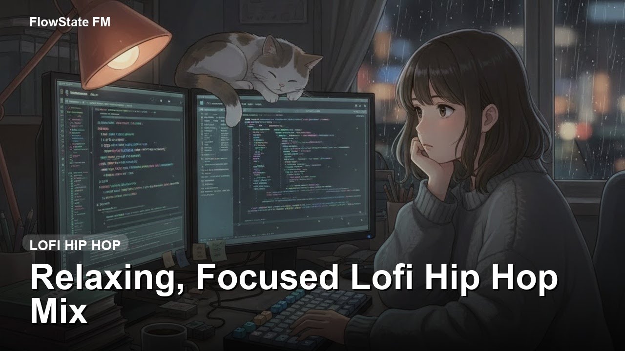 Lofi Hip Hop BGM Mix для программирования 【1.5 Hours】