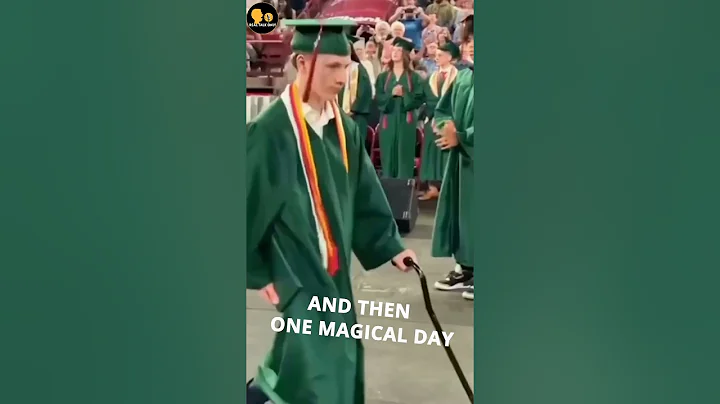 He did the impossible at his graduation!