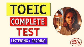 TOEIC Listening & Reading Practice Test 2024: Free Answers & Tips for Top Scores!