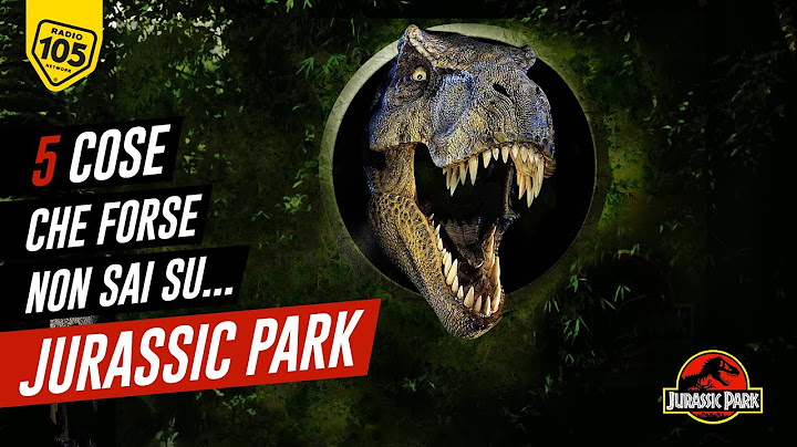 5 cose che forse non sai su Jurassic Park