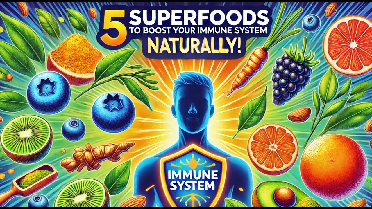 5 Superfoods to Boost Your Immune System Naturally - YouTube