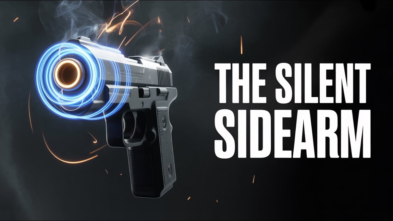 The Silent Gauss Cannon Pistol – The Electric Weapon That Breaks Physics ⚡