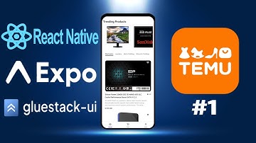 React Native Expo Tutorial Temu Clone - Expo Router & Gluestack UI Installation