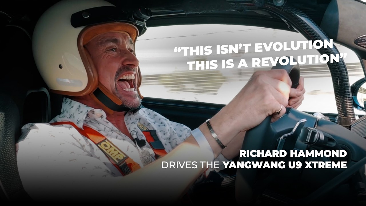 ON TRACK! Richard Hammond Drives the YANGWANG U9 Xtreme