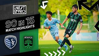 90 in 15: Sporting KC II vs. Austin FC II | May 22, 2026