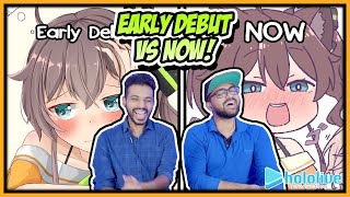 HOLOLIVE EARLY DEBUT VS NOW PART 1 REACTION