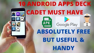 10 ANDROID APP DECK CADETS MUST HAVE IN THEIR MOBILE | FREE APPS WITH HANDY USE screenshot 2