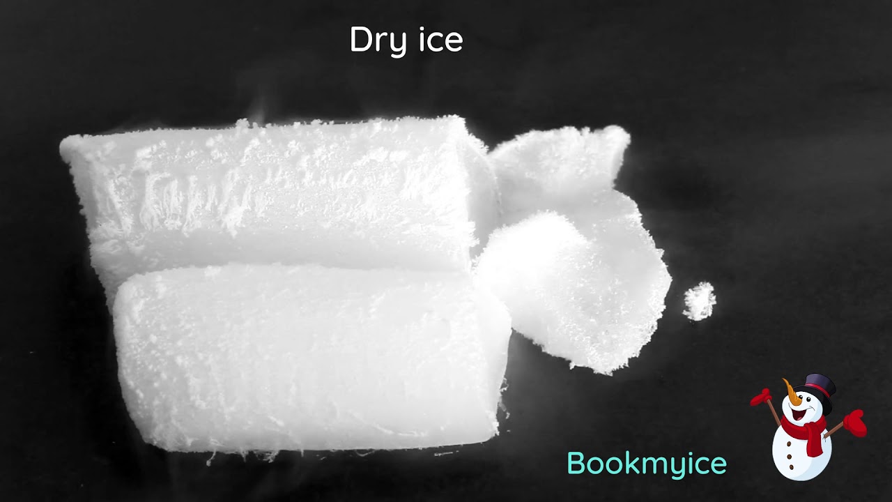 dry ice evaporation YouTube