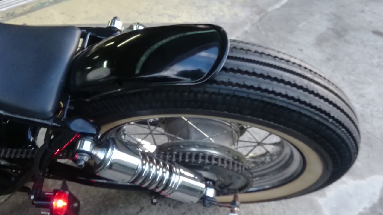 Kwdバイク Sr400 白チョッパー Youtube