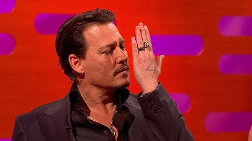 Johnny Depp heckles Iggy Pop - The Graham Norton Show - BBC