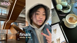 STUDY VLOG | first year med school finals week ☁️