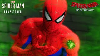 Scorpion Poisons Spider-Man With The Into The Spider Verse Suit - Spider-Man Remastered (4K 60fps)