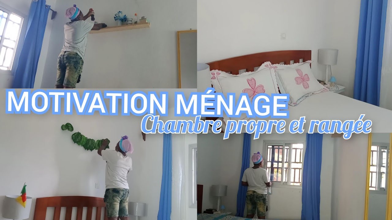 💫💪🏿MOTIVATION MÉNAGE RAPIDE ET EFFICACE /CHAMBRE PROPRE ET RANGEE / CLEANING MOTIVATION