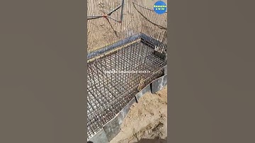 Manhole reinforcement construction work.