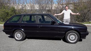 BMW E30 3’й серии - крутой маленький универсал которого не было в Америке