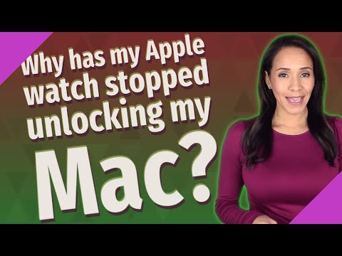 فيديو: لماذا لا تقوم Apple Watch بإلغاء تأمين macbook؟