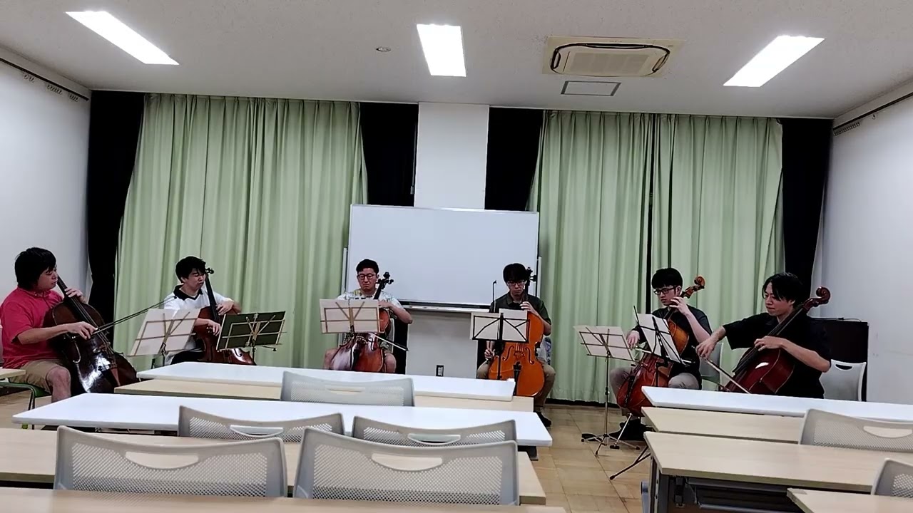 銀河系まで飛んで行け！（キャンディーズ）チェロ六重奏【活動記録（17）20250816】