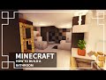 ⚒️ Minecraft : Working Bathroom Tutorial