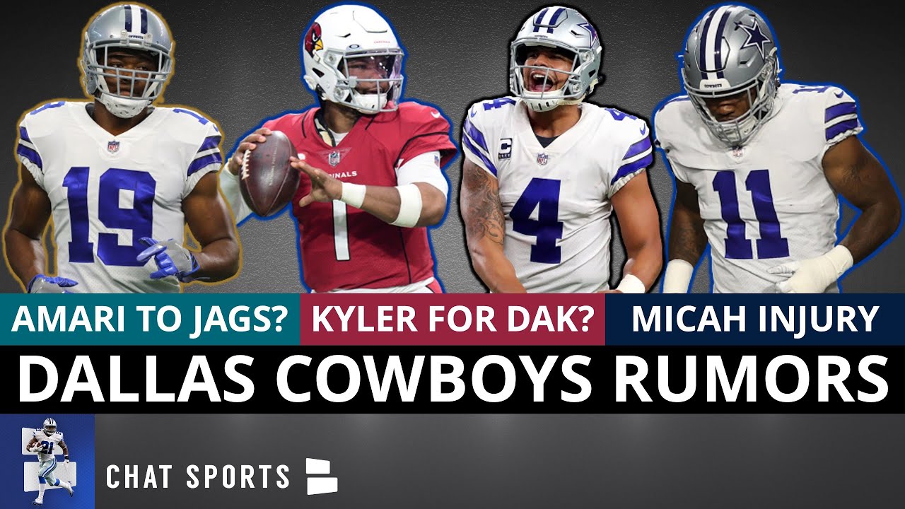 Dak Prescott For Kyler Murray Trade? + Cowboys Rumors On Amari Cooper Trade & Micah Parsons Injury