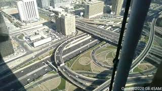 Dubai Panoramic Lift View (5 meters per second)