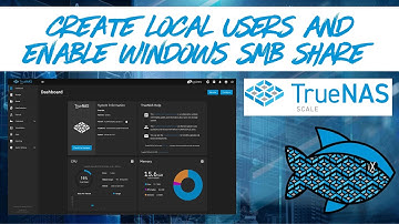 🖥️ TrueNAS SCALE – Create Local User & Enable Windows SMB (Windows 11, macOS, Debian)
