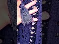 Vestă lungă cu franjuri croșetatā# #crochet #crosetat #knitting #tricotat#handmade#diy