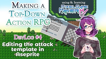 Revise a sprite template to match a character! EASY | Pixel Game Maker MV Devlog [4]
