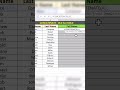 Want to combine text in Excel fast? Learn how to use the CONCATENATE function in just 29 seconds! 💡