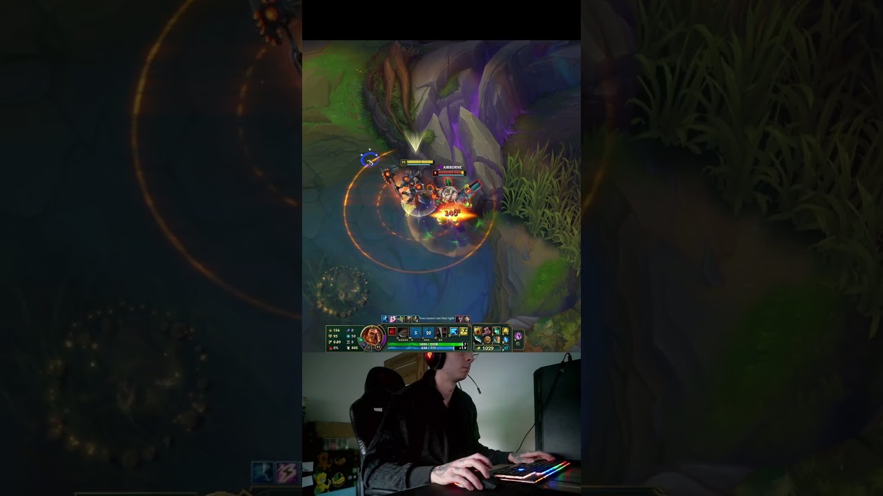 Дариус (11 уровень) против Ургота (9 уровень)