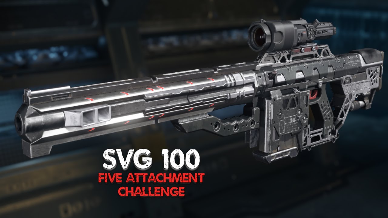Black Ops 3 SVG 100 Sniper rifle