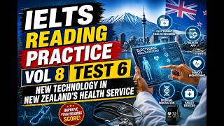 IELTS Reading Practice Vol 8 Test 6 | New Technology in New Zealand’s Health Service