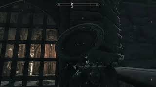 Skyrim - Bloodlines - how to get past the bugged gate (EASY)