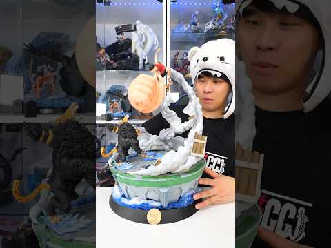 100均にも売ってる物と3Dプリンターを使ってルフィVSルッチのジオラマ作ってみた！#onepiece