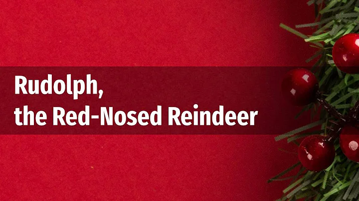 Rudolph the Red Nosed Raindeer 4K
