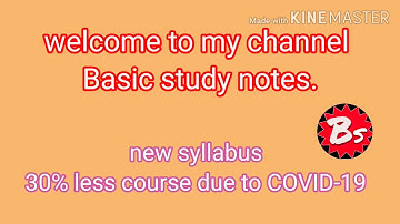 class-10 new syllabus 30% less due to covid-19