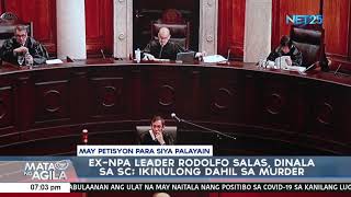 Ex-NPA leader Rodolfo Salas, dinala sa SC; Ikinulong dahil sa murder