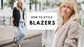 HOW TO STYLE A BLAZER | Styling blazers Autumn 2020 screenshot 4
