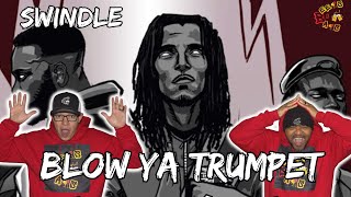 SPEECHLESS! | Americans React to Swindle - BLOW YA TRUMPET ft. Knucks, Ghetts, Akala & Kojey Radical