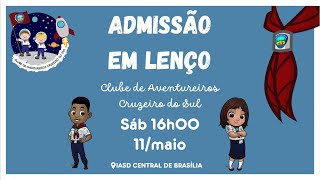 Admissão em Lenço | Clube dos Aventureiros Cruzeiro do Sul