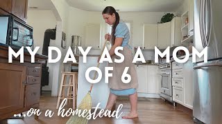 *RAW*  Spend The Day With Me  homesteading mom of 6