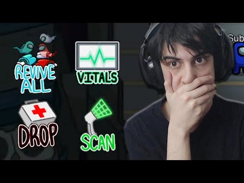 New SUPER MEDIC Role in Among Us (w/ Sub & Fletch)
