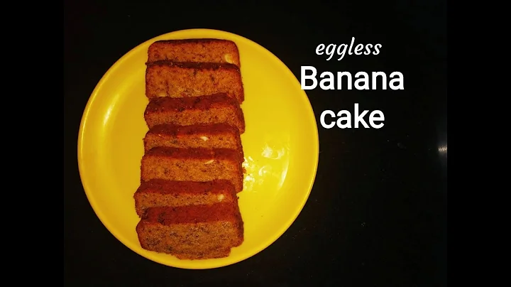 Healthy & Tasty Egg less Banana cake recipe/How to...