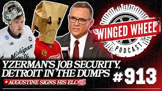 DETROIT IN THE DUMPS, YZERMAN'S JOB SECURITY, & AUGUSTINE SIGNS - Winged Wheel Podcast -Apr. 1, 2026
